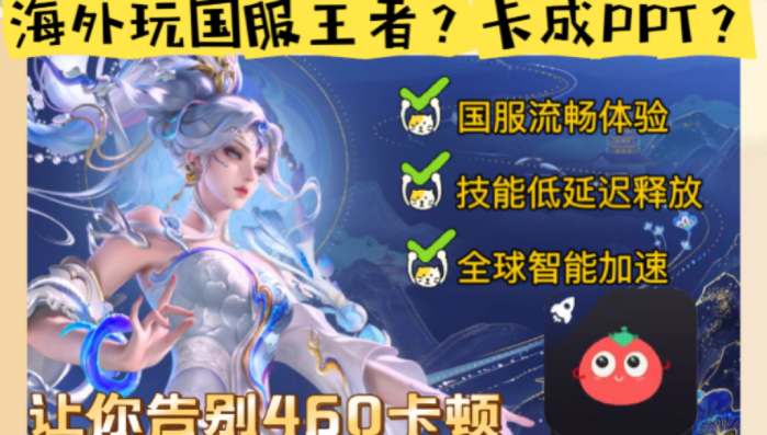 海外征战不掉帧！王者荣耀在国外玩怎么降低延迟的实战指南